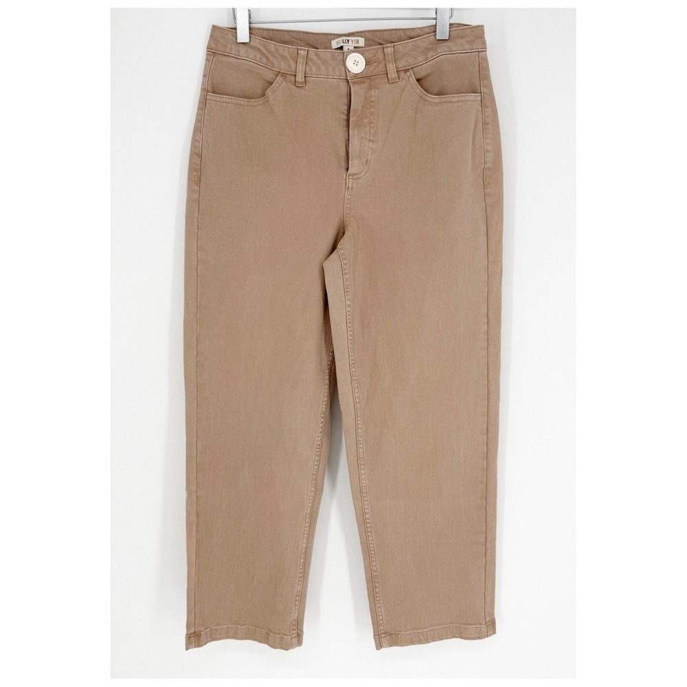 Molly Yeh High Waist Straight Leg Pants Women's Size 6